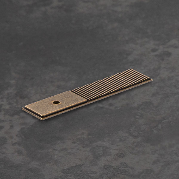 Momo Handles Barrington Backplate to Suit Knob Bronze - The Blue Space