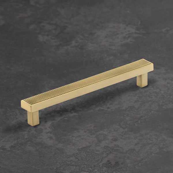 Momo Handles Barrington Bar Handle Matt Brass - The Blue Space