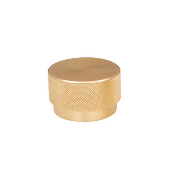 Momo Handles Graf Round Knob 50mm Brushed Dark Brass - The Blue Space