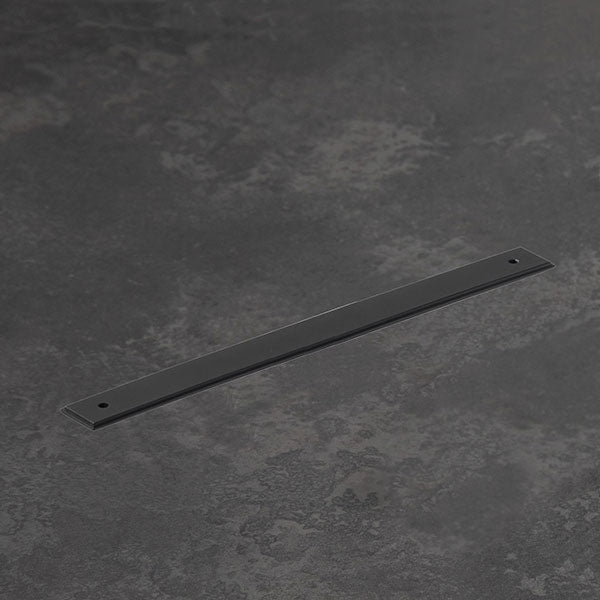 Momo Handles Liberty Backplate 320mm Matt Black - The Blue Space