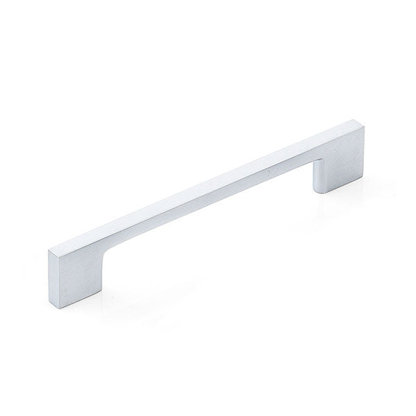 Momo Handles Livorno D Handle 128mm Satin Chrome - The Blue Space