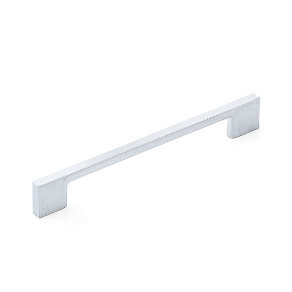 Momo Handles Livorno D Handle 160mm Satin Chrome - The Blue Space