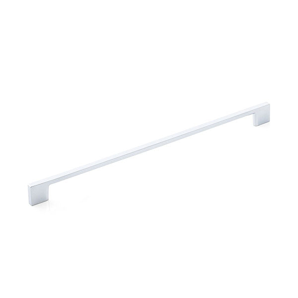 Momo Handles Livorno D Handle 256mm Satin Chrome - The Blue Space