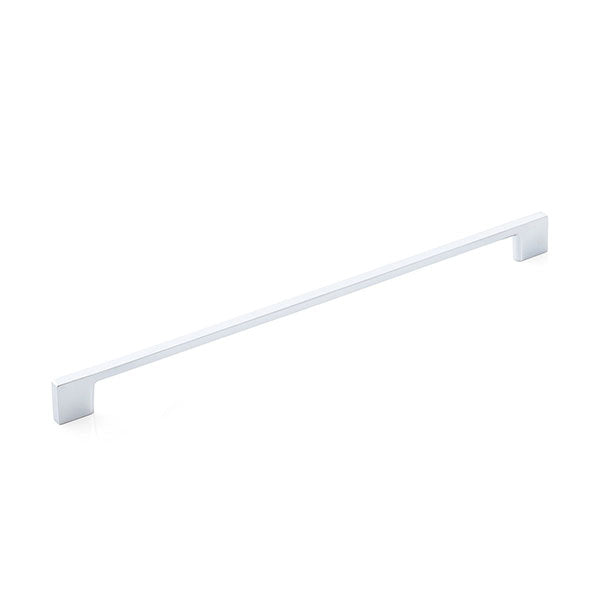 Momo Handles Livorno D Handle 320mm Satin Chrome - The Blue Space