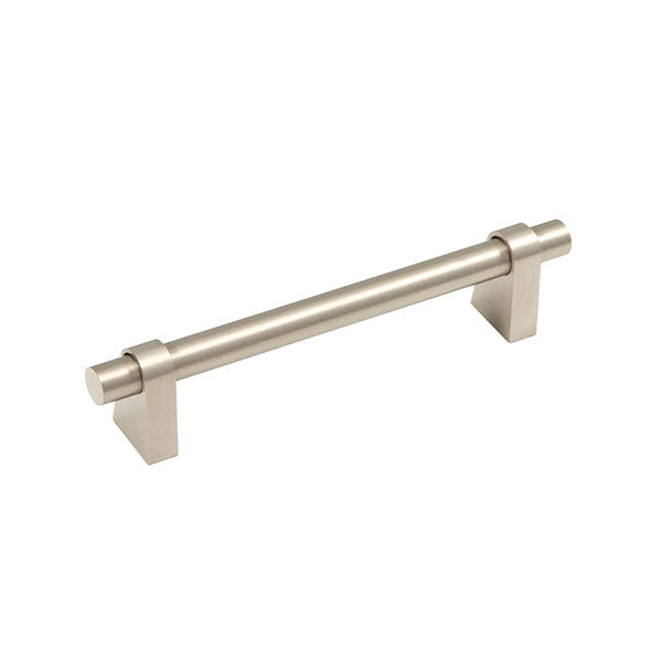 Momo Handles Loreto Bar Pull 128mm Brushed Nickel - The Blue Space