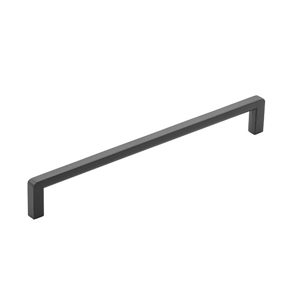 Momo Handles Milano D Handle 192mm Matt Black - The Blue Space