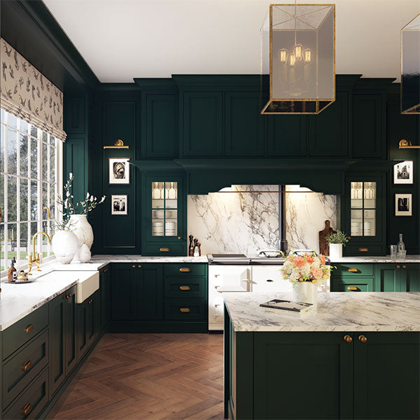 Momo Handles New Hampton Round Knob 32mm Bronze Lifestyle - The Blue Space