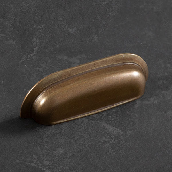 Momo Handles New Hampton Wide Cup Pull 96mm Bronze - The Blue Space