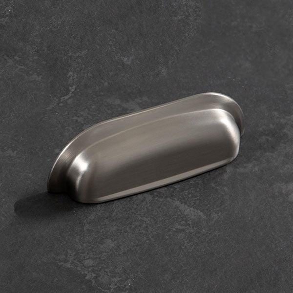 Momo Handles New Hampton Wide Cup Pull 96mm Dull Brushed - The Blue Space