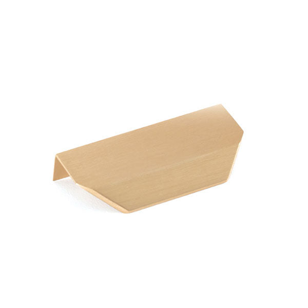 Momo Handles Vann Lip Pull Handle Brushed Dark Brass