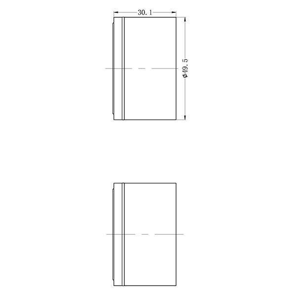 Nero Kara Wall Top Assemblies Technical Drawing - The Blue Space