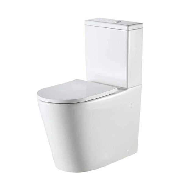 Oliveri Vienna Comfort Height Back to Wall Rimless Toilet Suite - The Blue Space