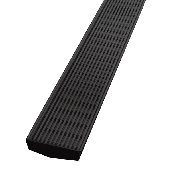 Phoenix V Channel Drain HG 45mm Outlet - Matte Black - The Blue Space