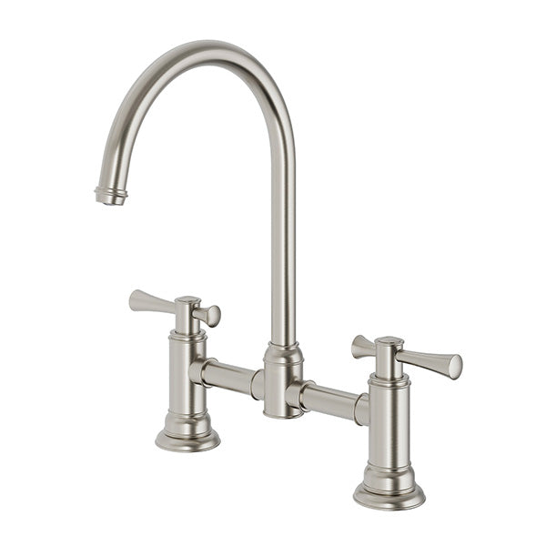 Phoenix Cromford Exposed Sink Set Brushed Nickel - The Blue Space