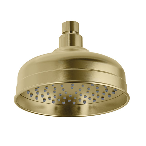 Phoenix Cromford Shower Rose Brushed Gold