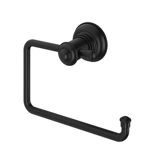 Phoenix Cromford Toilet Roll Holder Matte Black - The Blue Space