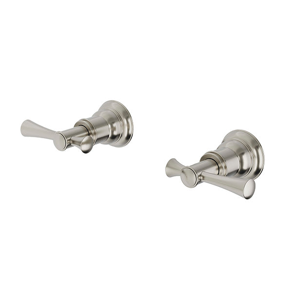Phoenix Cromford Wall Top Assemblies Brushed Nickel - The Blue Space