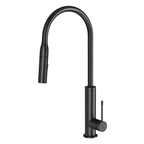 Phoenix Deja Sink Mixer Matte Black - The Blue Space