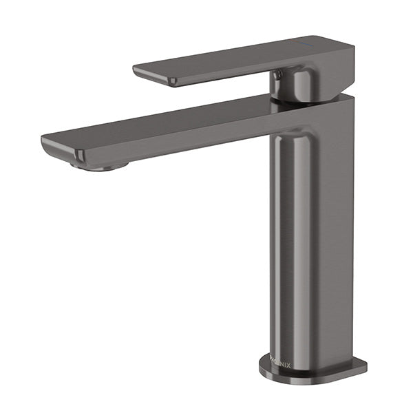 Phoenix Gloss MKII Basin Mixer Brushed Carbon - The Blue Space