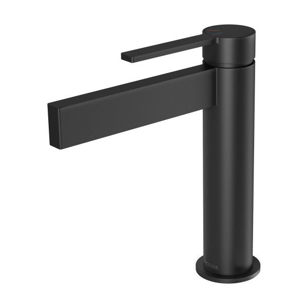 Phoenix Lexi MKII Basin Mixer Matte Black - The Blue Space