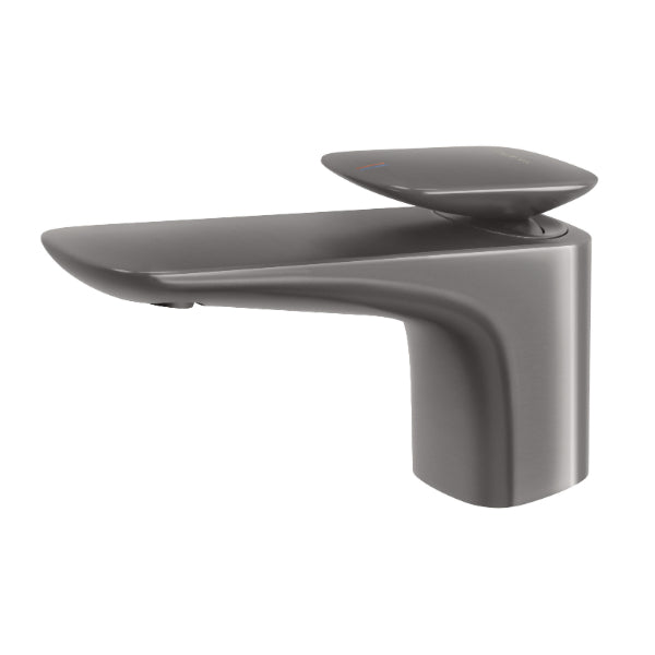 Phoenix Nuage Basin Mixer in Brushed Carbon - The Blue Space