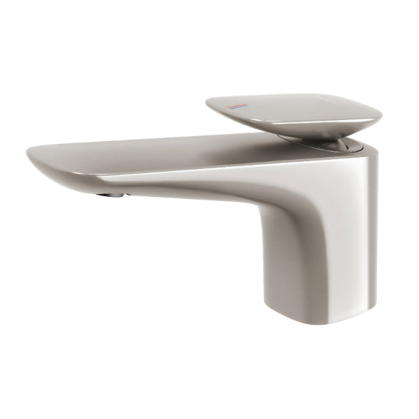 Phoenix Nuage Basin Mixer in Brushed Nickel - The Blue Space