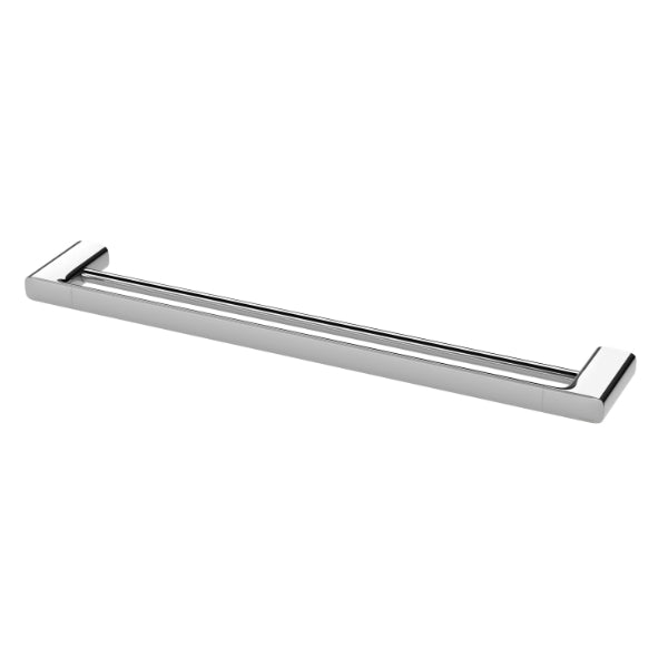 Phoenix Nuage Double Towel Rail 600mm in Chrome - The Blue Space