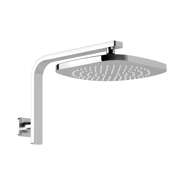 Phoenix Nuage Hi Rise Shower Arm & Rose Chrome - The Blue Space
