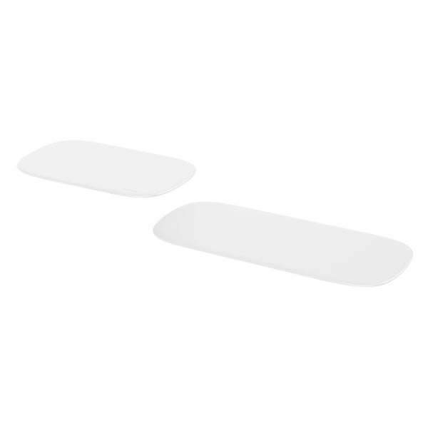 Phoenix Nuage Shower Shelves in Matte White - The Blue Space