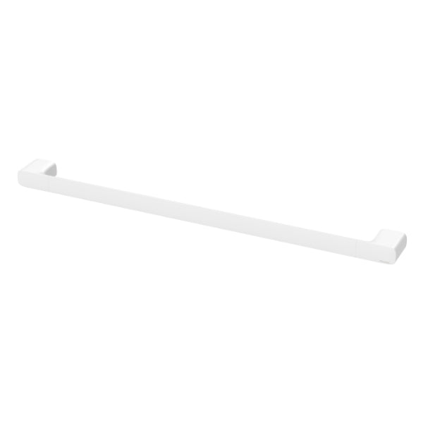 Phoenix Nuage Single Towel Rail 600mm in Matte White - The Blue Space