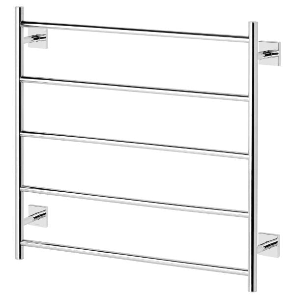 Phoenix Radii Heated Towel Ladder 750mm Chrome - The Blue Space