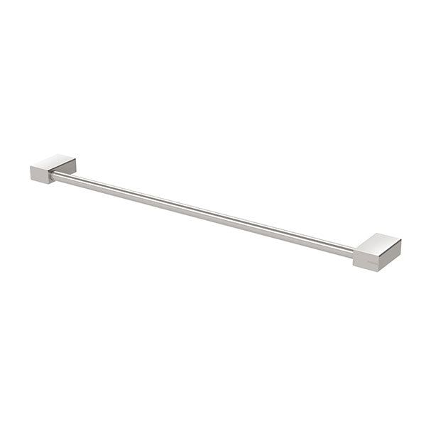 Phoenix Lexi MKII Single Towel Rail 600mm Brushed Nickel - The Blue Space