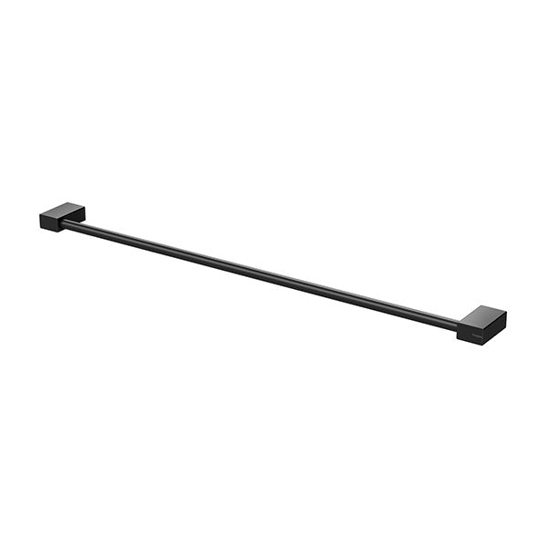 Phoenix Lexi MKII Single Towel Rail 800mm Matte Black - The Blue Space