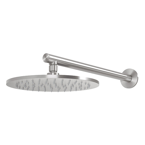 Phoenix Vivid Slimline Shower Arm & 250mm Round Rose 316 Stainless Steel - The Blue Space