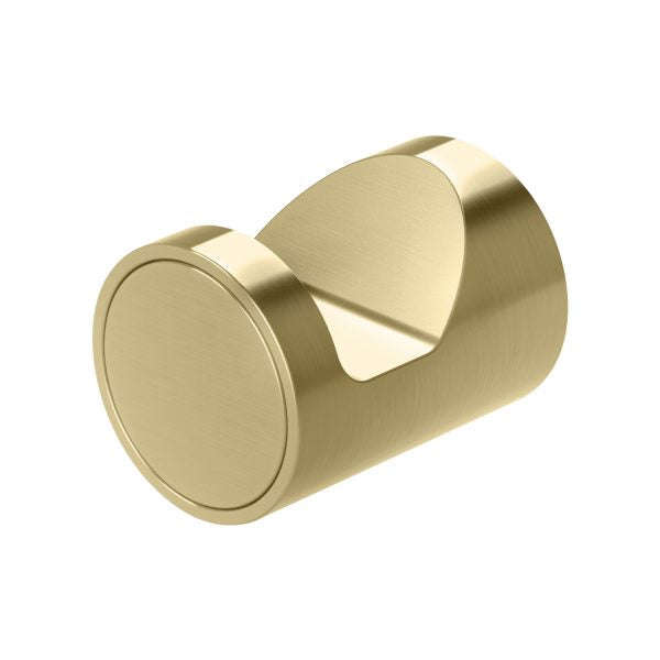 Phoenix Vivid Slimline Robe Hook Brushed Gold - The Blue Space
