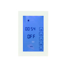 Radiant Premium Digital Timer Switch Vertical with Wifi in White- The Blue Space