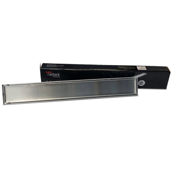 Radiant Tile Insert Linear Shower Grate - 316 Stainless Various Sizes | The Blue Space