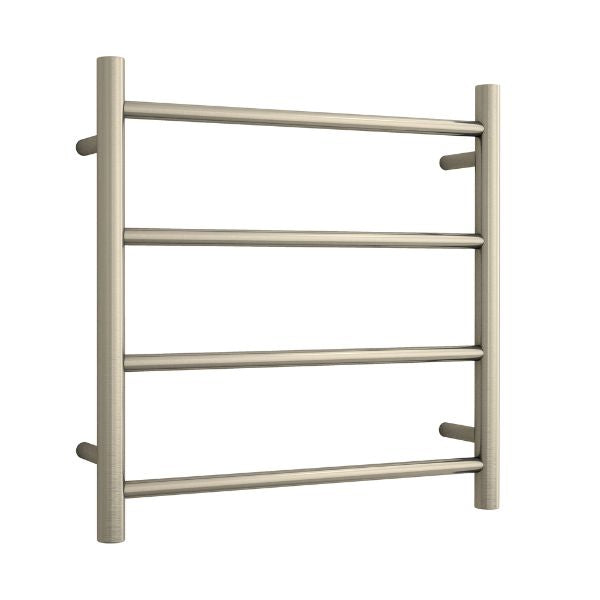 Thermogroup 4 Bar 550mm Heated Towel Ladder Brushed Nickel - The Blue Space