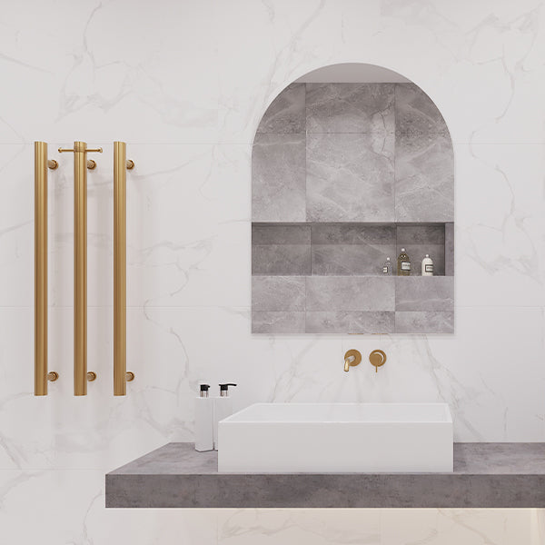 Thermogroup Church Polished Edge Mirror Lifestyle Image - The Blue Space