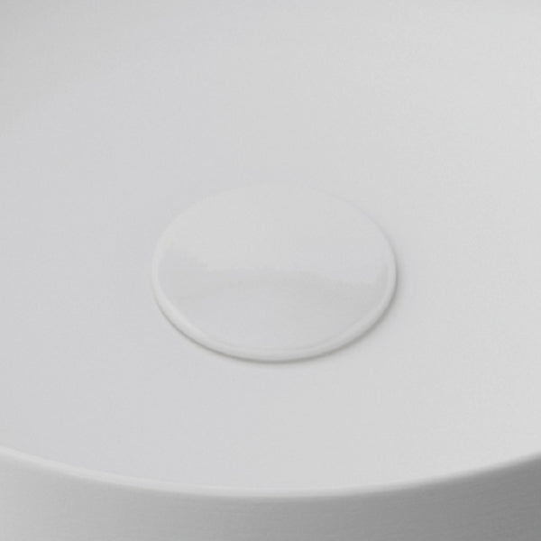 Timberline Allure Basin Waste - Matte White The Blue Space