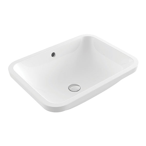 Turner Hastings Fino 55 x 41 Undercounter Basin Gloss White - The Blue Space