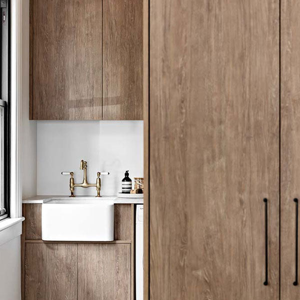 Turner Hastings Novi 50 x 46 Fine Fireclay Butler Sink Lifestyle - The Blue Space