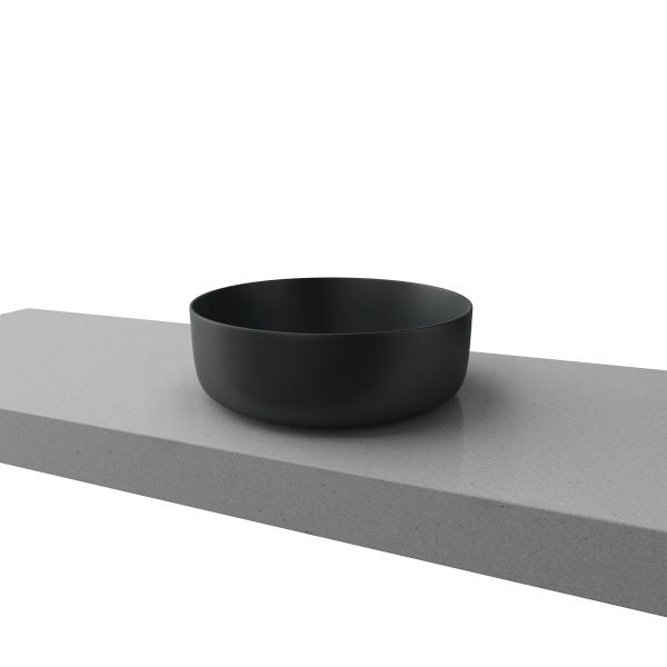 Timberline Allure Black Above Counter Basin Online at The Blue Space