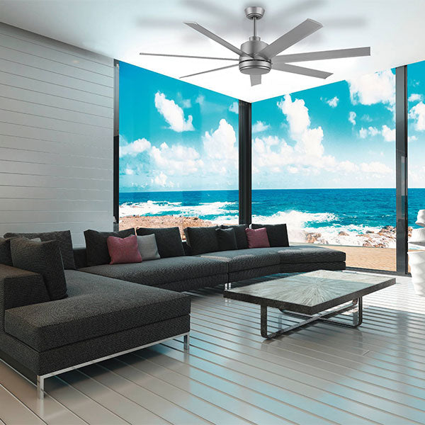 Eglo Tourbillion 60" 152cm DC Ceiling Fan - Titanium - The Blue Space