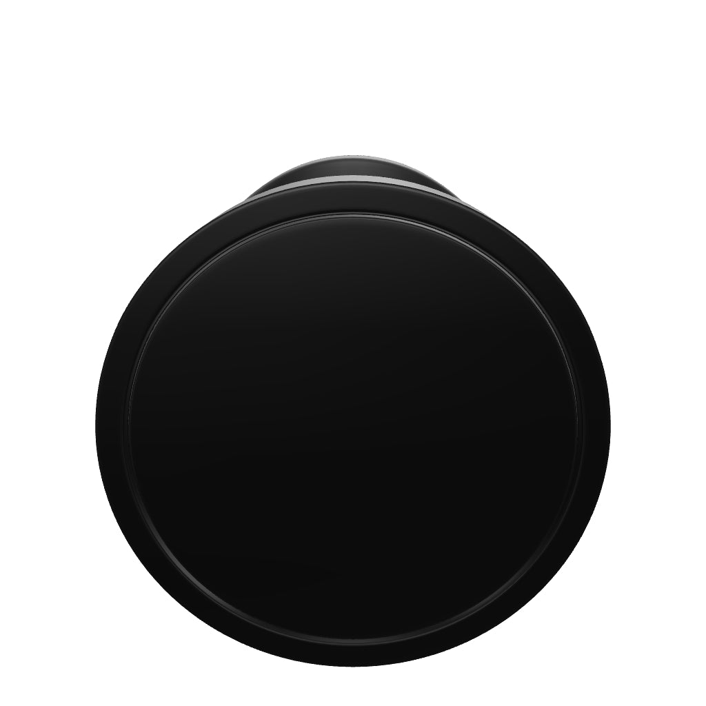 Phoenix Vivid Slimline Robe Hook Matte Black 3D Model - The Blue Space