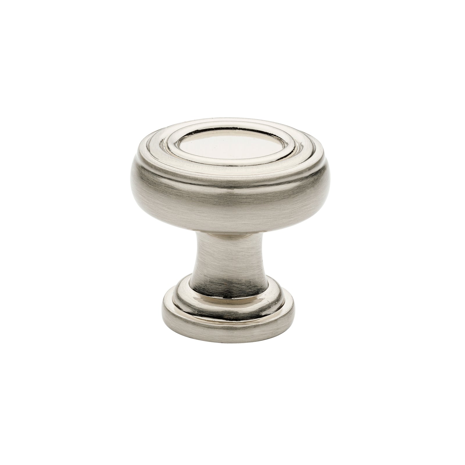 Knob Zanda Mayfair Cabinet Knob 32mm Brushed Nickel 16077.BN - The Blue Space