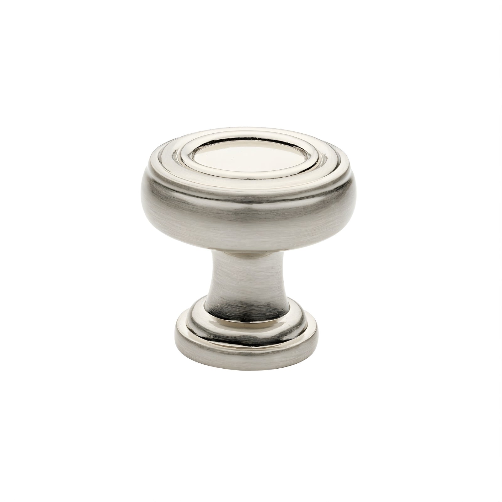 Knob Zanda Mayfair Cabinet Knob 32mm Brushed Nickel 16077.BN - The Blue Space