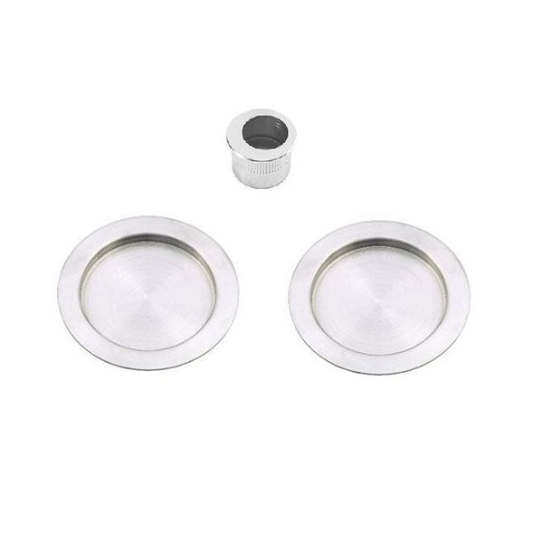Zanda Round Cavity Sliding Passage Kit Stainless Steel | Kit Inclusions | Online at The Blue Space