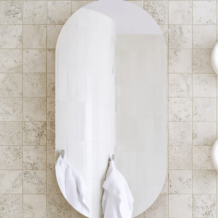 How to choose the right bathroom mirror size