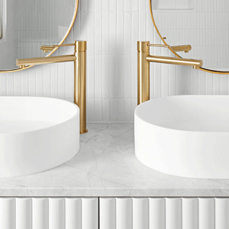 Trending: Brass and Brushed Brass Tapware